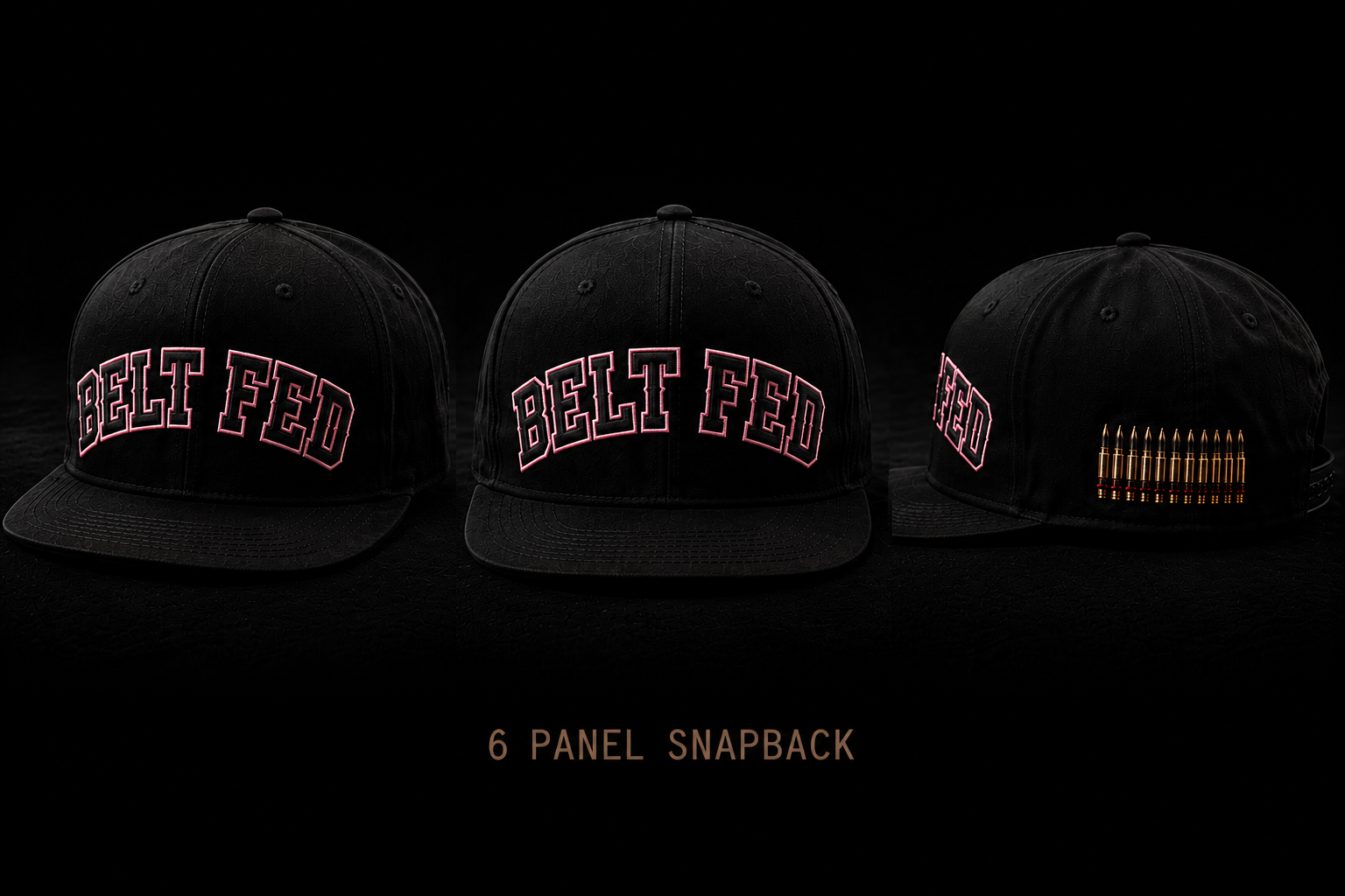 Belt Fed 6 Panel SnapBack