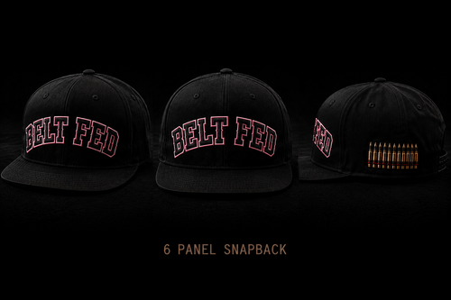 Belt Fed 6 Panel SnapBack