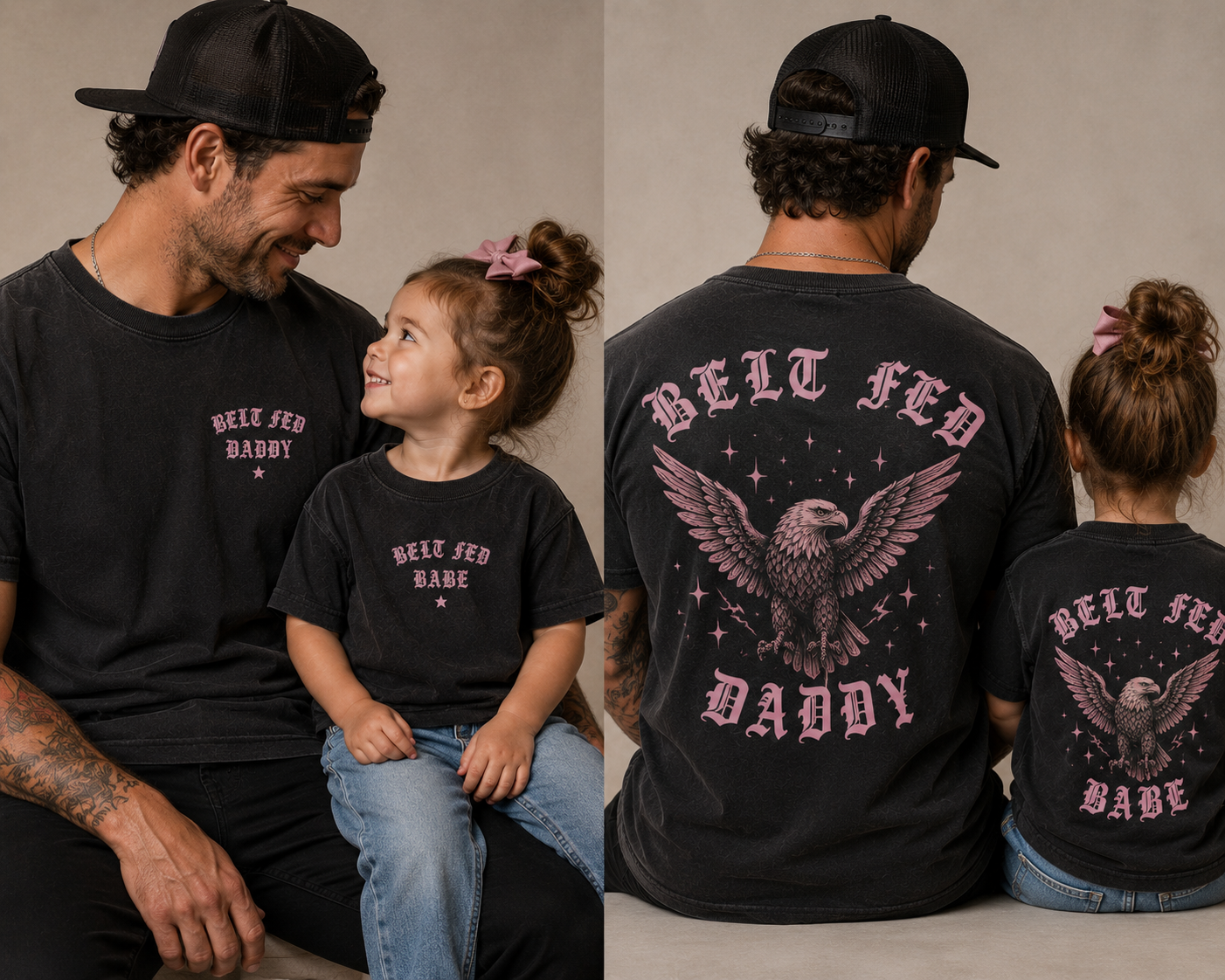 Toddler Daddy Daughter T-s
