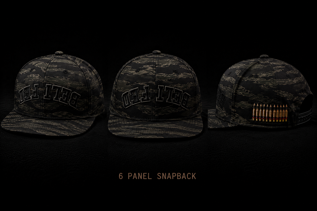 Belt Fed 6 Panel SnapBack
