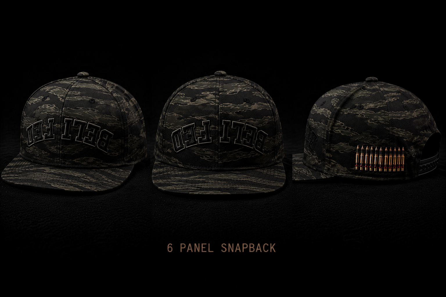 Belt Fed 6 Panel SnapBack